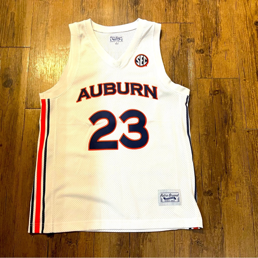 MENS AUBURN BASKETBALL JERSEY #23 OKORO SIZE MEDIUM